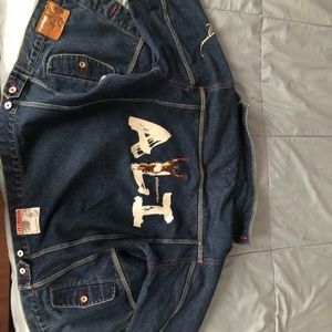 Muhammad Ali Denim Jacket Fubu